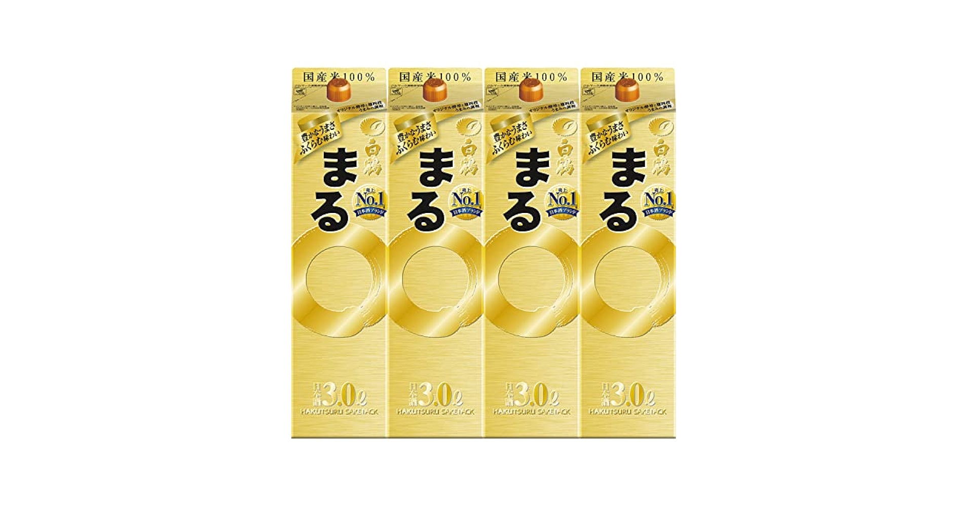 Amazon.co.jp: 白鶴酒造 白鶴 サケパック 金のまる [ 日本酒